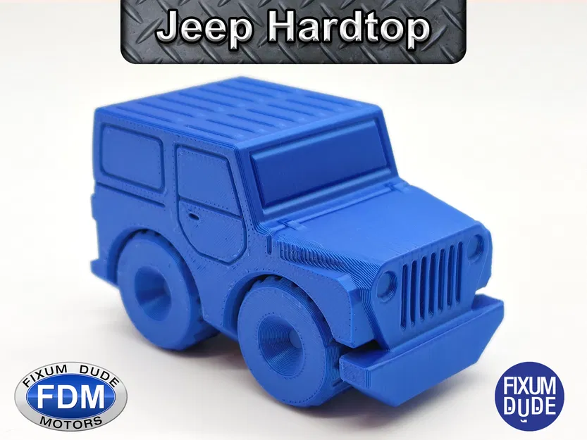 Fixum Dude Motors PIP Jeep Nóc Cứng - Image 3