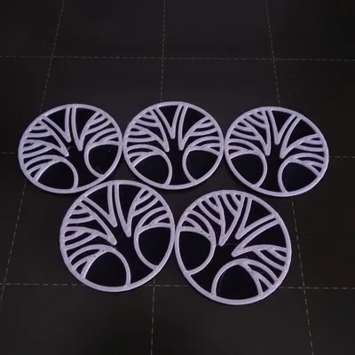 Mô hình Keychain Cây_Kiểu Dáng Độc Đáo