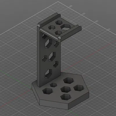 Giá đỡ tai nghe hình lục giác