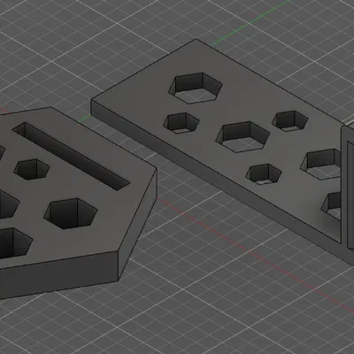 Giá đỡ tai nghe hình lục giác