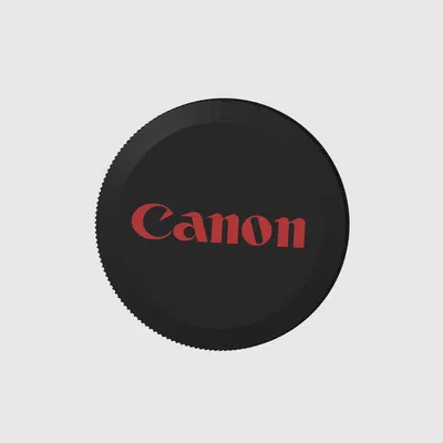 Nắp Che Ngàm Sau Lens Canon RF/RFS Có Logo