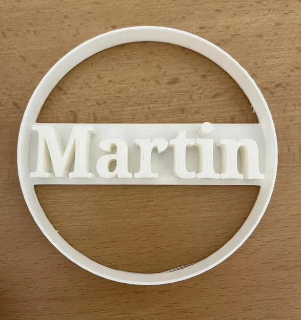 Khuôn cắt bánh quy khắc tên/chữ theo yêu cầu - Image 1