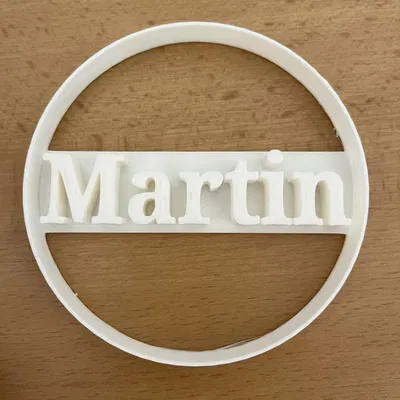 Khuôn cắt bánh quy khắc tên/chữ theo yêu cầu