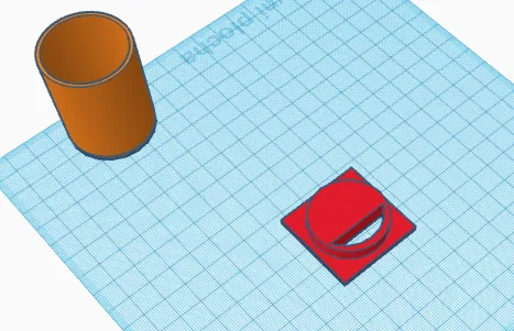 Hộp đựng tăm bằng nhựa - Image 1