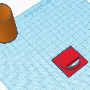 Hộp đựng tăm bằng nhựa