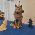 Mô hình 3D Space Cat Cosmo - Tượng Mèo Phi Hành Gia - Thumbnail 1