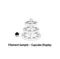 Mô Hình Mẫu Filament - Hộp Bánh Cupcake (24 Cái) - Thumbnail 5