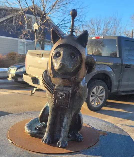 Mô hình 3D Space Cat Cosmo - Tượng Mèo Phi Hành Gia - Image 2