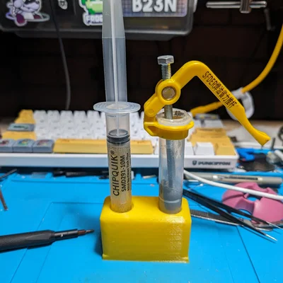 Chỗ cắm xilanh keo/hàn