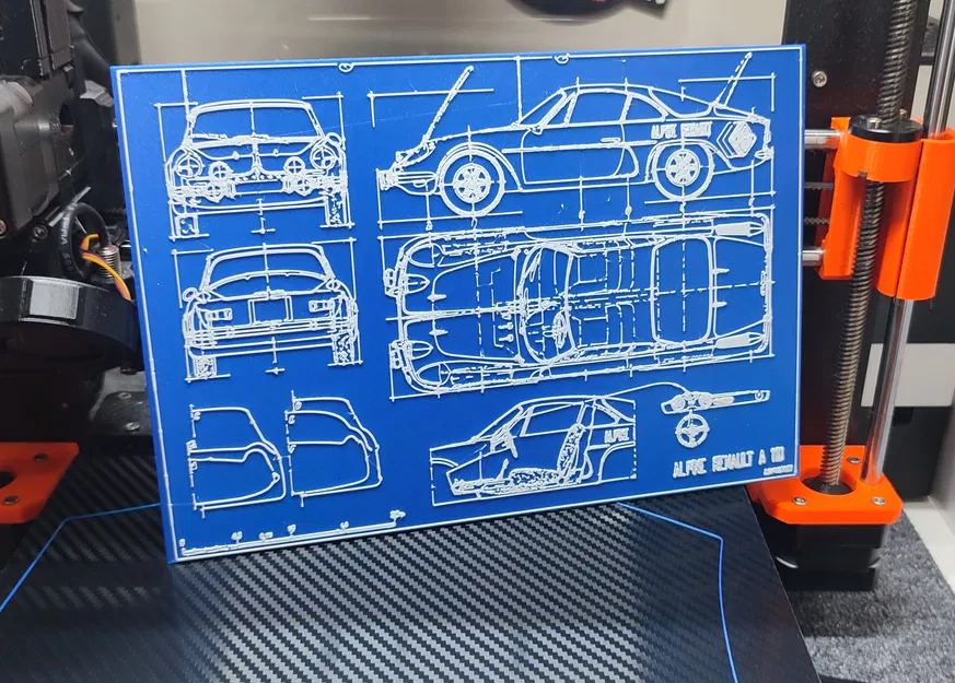 Bản vẽ Alpine A110 - Image 1