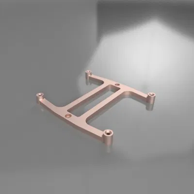 Giá đỡ Raspberry Pi gắn thanh ray DIN ngang cho Voron 2.4