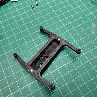 Giá đỡ Raspberry Pi gắn thanh ray DIN ngang cho Voron 2.4