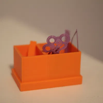 Hộp Đựng Phân 3D