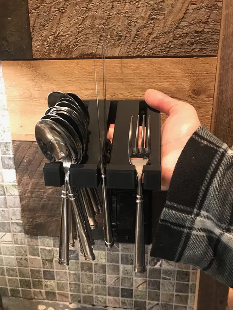 Khay Treo Tường Đựng Dao Muỗng Nĩa - Image 3