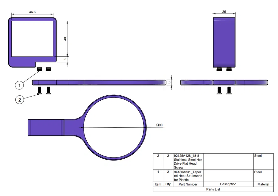 Giá đỡ lọc nhựa Mighty 8k - Image 3