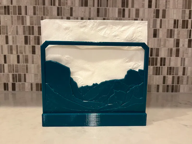 Đế Đựng Khăn Ăn, Mặt Yosemite - Có Thể Thay Đổi - Image 3