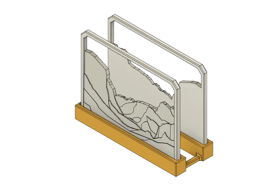 Đế Đựng Khăn Ăn, Mặt Yosemite - Có Thể Thay Đổi - Image 7