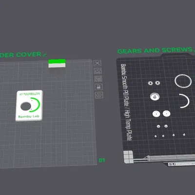 BAMBU LAB A1 TOURBILLON - PLANETARY