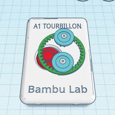 BAMBU LAB A1 TOURBILLON - PLANETARY