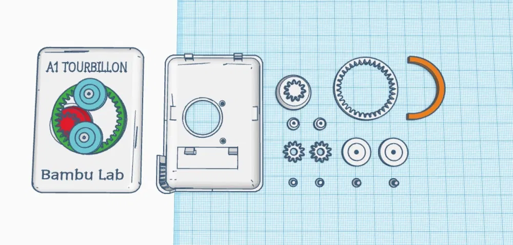 BAMBU LAB A1 TOURBILLON - PLANETARY - Image 5