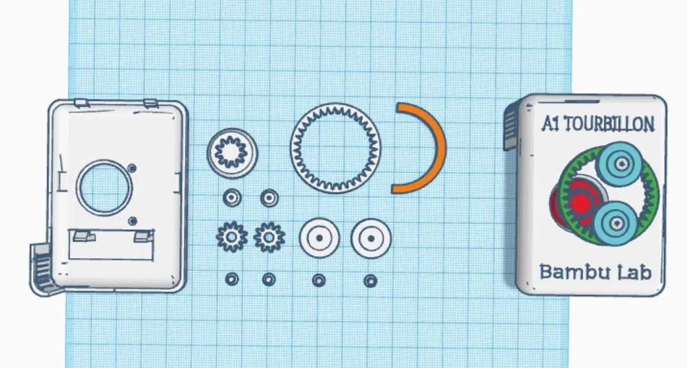 BAMBU LAB A1 TOURBILLON - PLANETARY - Image 7