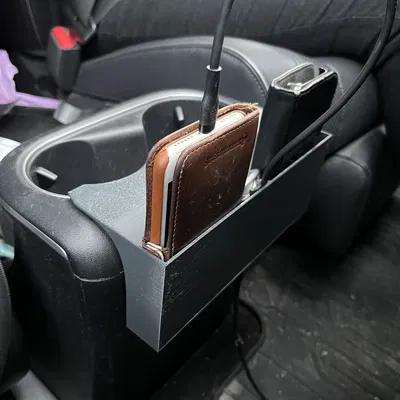 Phụ Kiện Hộp Đựng Điện Thoại Gắn Chỗ Để Ly Xe Ioniq 5