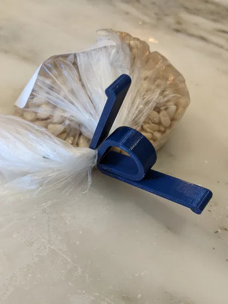 Kẹp Túi Bỏng Tối Giản Kiểu Kẹp Quần Áo - Image 3