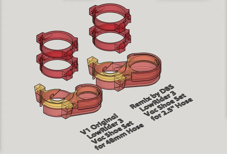 Giá đỡ Makita 700 Series & chụp bụi tháo rời cho LowRider 3 CNC - Sửa đổi cho ống 2.5" (v1.1) - Image 5