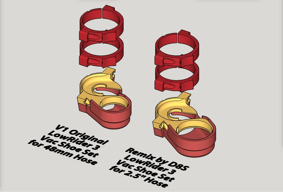 Giá đỡ Makita 700 Series & chụp bụi tháo rời cho LowRider 3 CNC - Sửa đổi cho ống 2.5" (v1.1) - Image 6