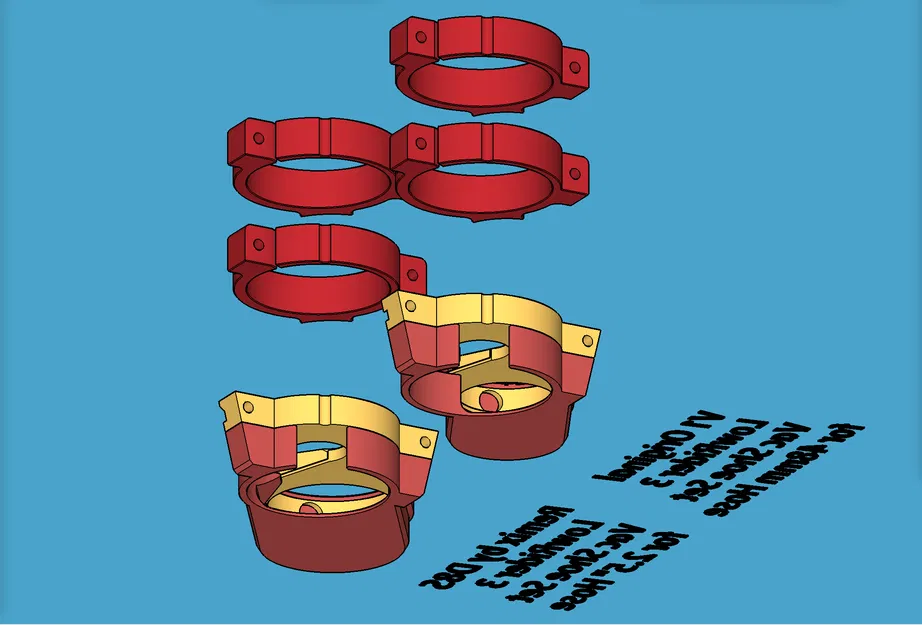 Giá đỡ Makita 700 Series & chụp bụi tháo rời cho LowRider 3 CNC - Sửa đổi cho ống 2.5" (v1.1) - Image 8