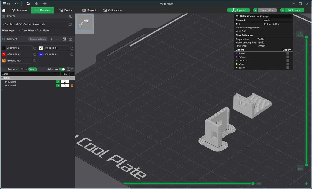 Giá đỡ đa năng cho Connector Wago 221 - Image 7