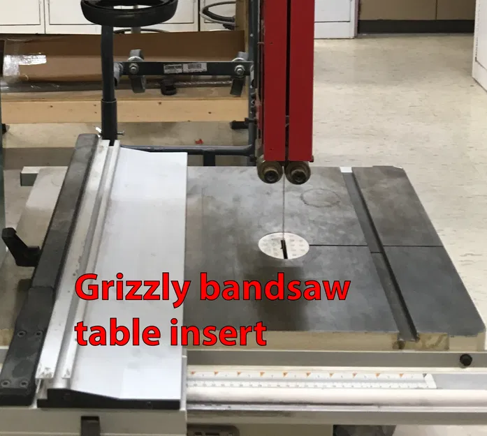 Tấm Chèn Bàn Máy Cưa Lọng Grizzly - Image 1