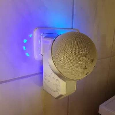 Khuôn đế cắm ổ điện cho Amazon Echo Dot 4 (hoặc 5)