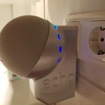 Khuôn đế cắm ổ điện cho Amazon Echo Dot 4 (hoặc 5)