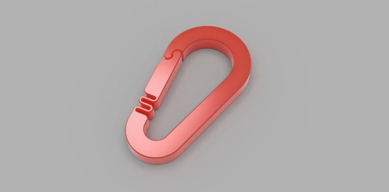 Móc Carabiner Dễ In - Image 1
