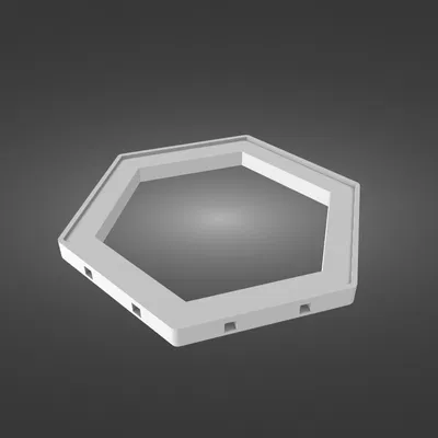 Đế lục giác nam châm cho Settlers of Catan