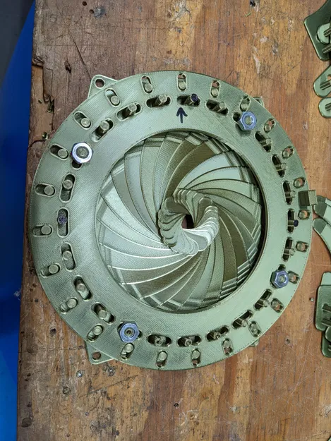 Mống mắt cơ khí 110mm - Image 1