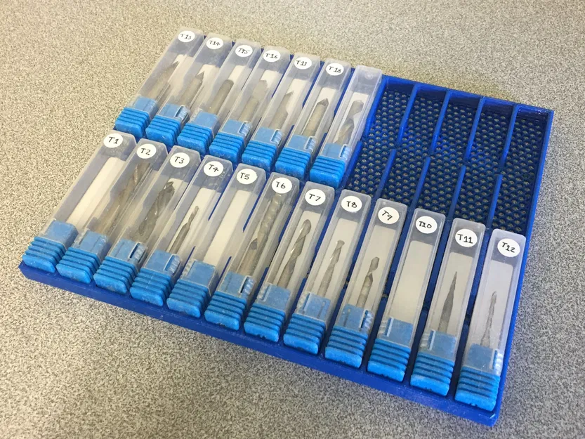 Khay Đựng Mũi Phay CNC Router Bit - Image 6