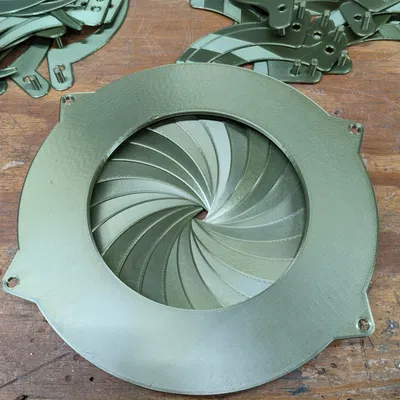 Mống mắt cơ khí 110mm