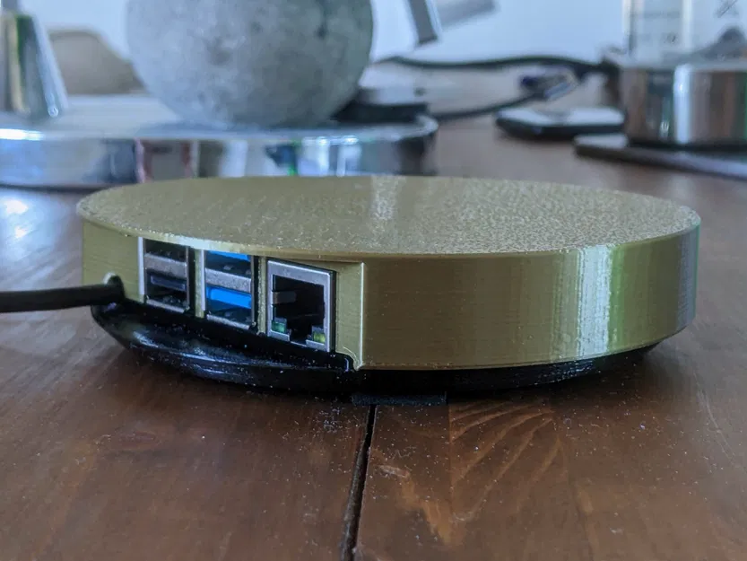 Vỏ Case Raspberry Pi 4 Tròn - Image 2