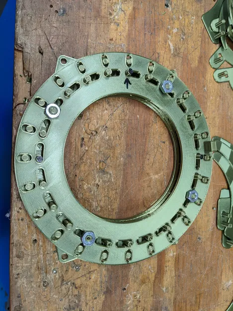 Mống mắt cơ khí 110mm - Image 3