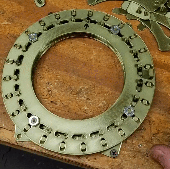 Mống mắt cơ khí 110mm - Thumbnail 5