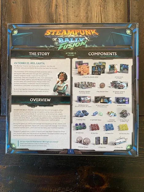 Hộp Insert / Tổ chức Steampunk Rally Fusion - Image 3