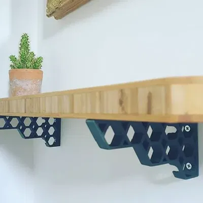 Kẹp Đỡ Kệ Hình Tổ Ong Lục Giác