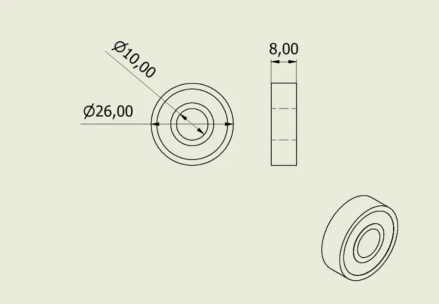Giá đỡ cuộn dây in 3D - Image 9