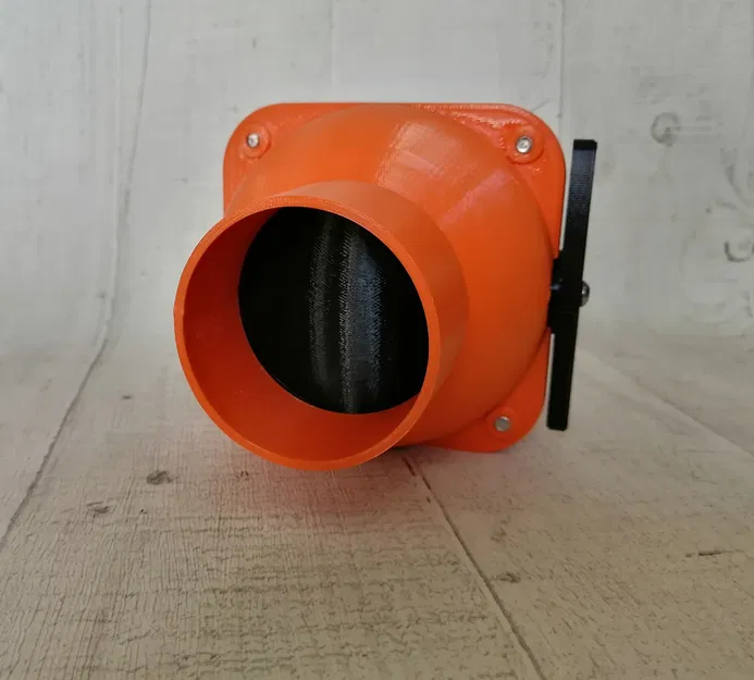 Van chặn gió không kẹt loại van bi 63mm / 2½" cho hệ thống hút bụi xưởng - Image 2