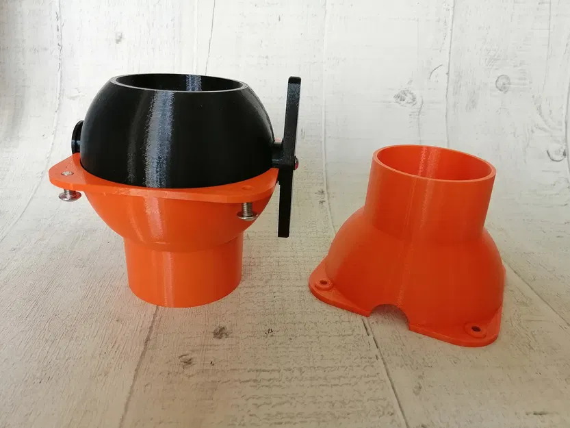 Van chặn gió không kẹt loại van bi 63mm / 2½" cho hệ thống hút bụi xưởng - Image 6