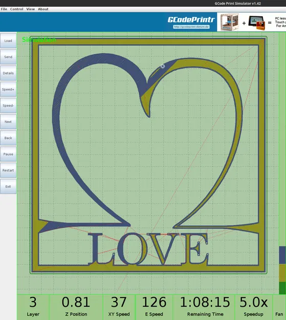 Tranh Treo Tường Hình Trái Tim - Image 2