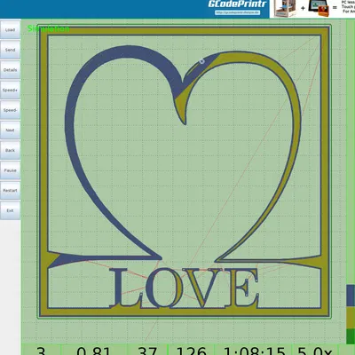 Tranh Treo Tường Hình Trái Tim