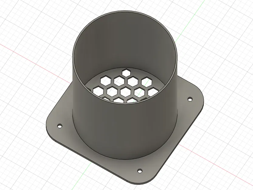 Ống dẫn tường có lưới (Wanddurchführung mit Gitter) - Image 1
